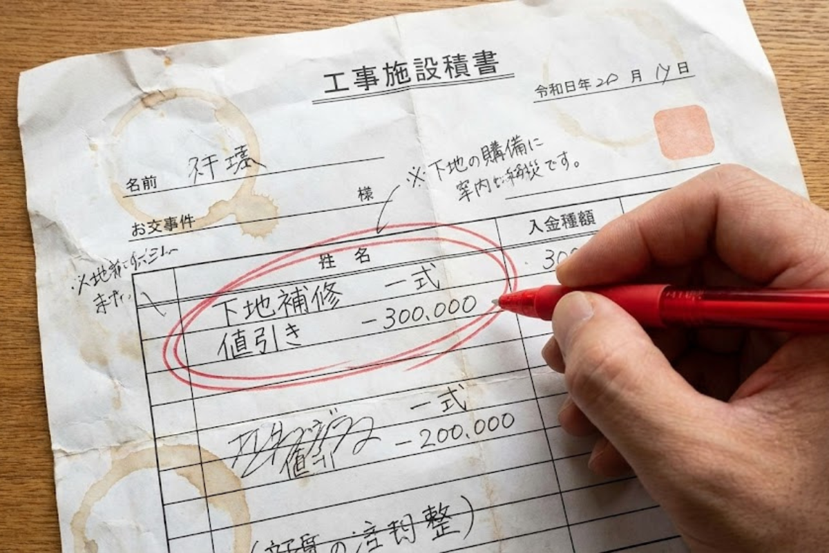 「企業努力」という名の嘘。<br>外壁塗装で<br>安くするために業者が切り捨てるもの