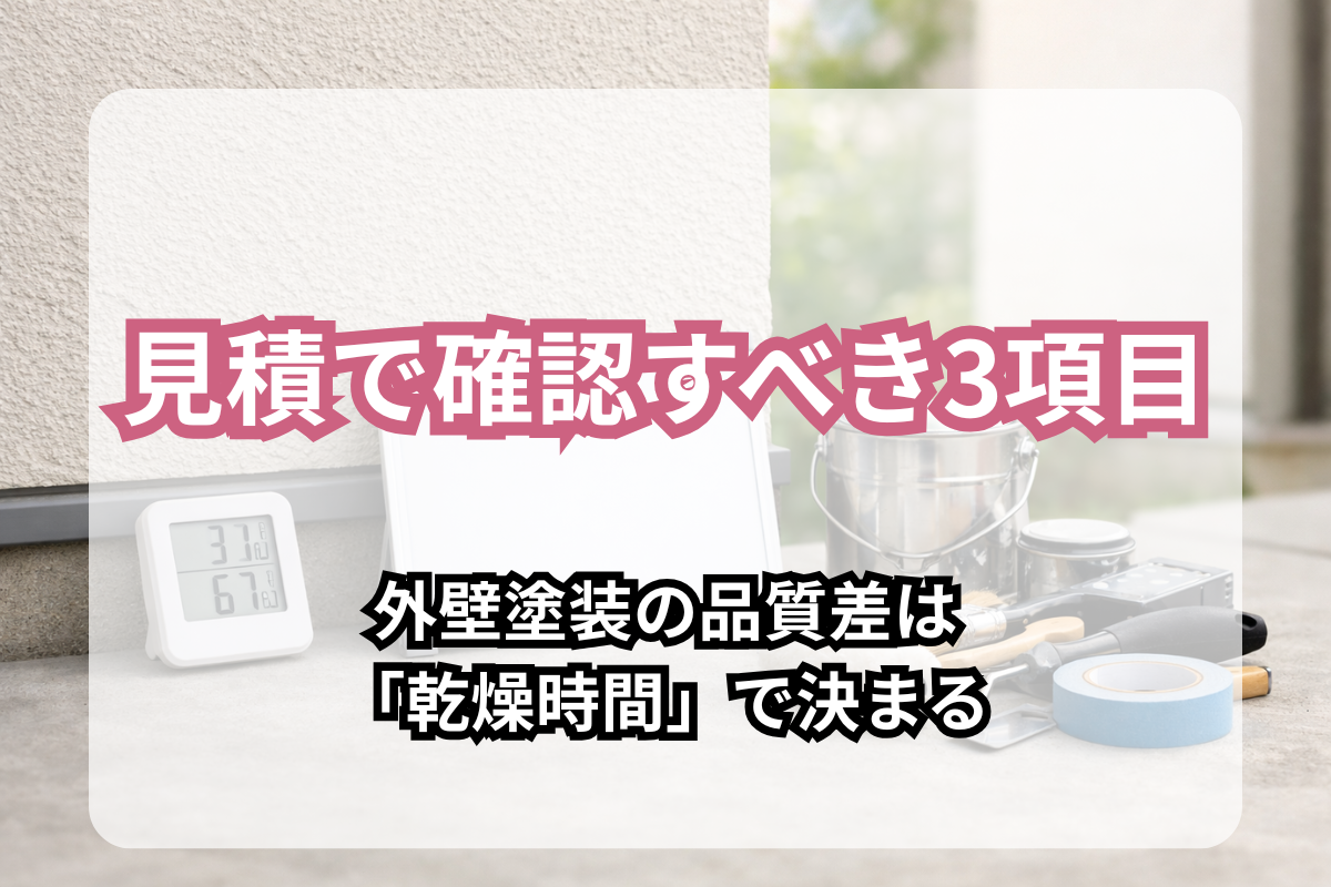 【大東市】<br>外壁塗装中のストレスを減らす<br>「日次報告」