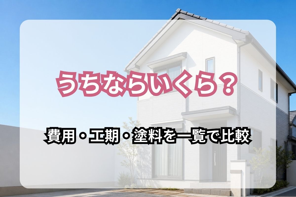 【大東市】外壁・屋根塗装の施工事例一覧 費用・工期・塗料を比較